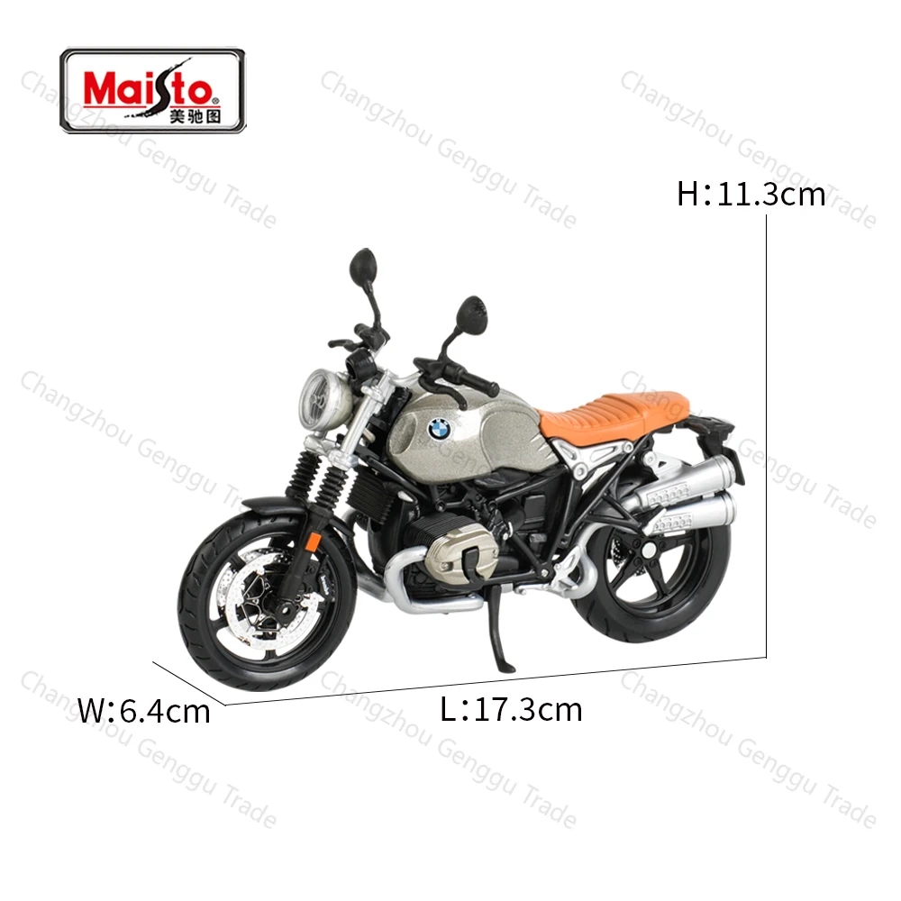 Maisto 1:12 BMW R nineT Scermber Diecast Alloy Motorcycle Model Toy