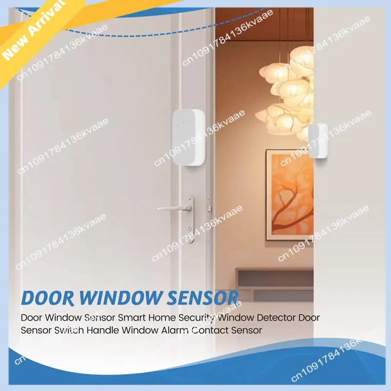 M01K Door Window Sensor Smart Home Security Window Detector Door Sensor Switch Handle Window Alarm Contact Sensor