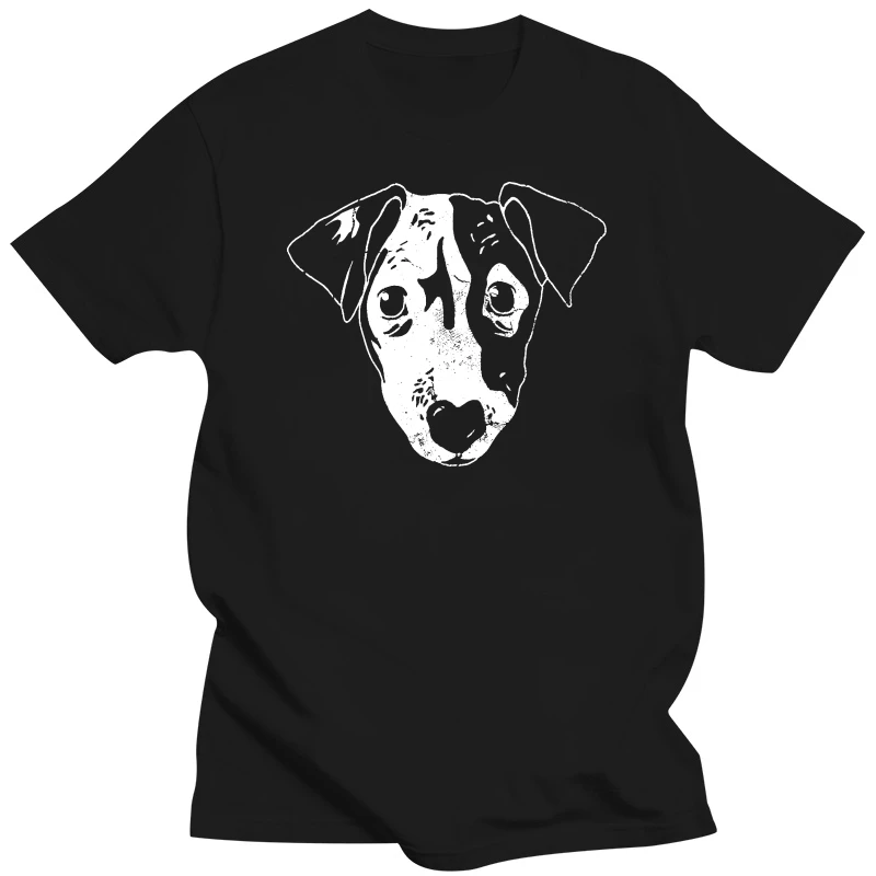 Dog T Shirt Hund Haustier Tier Jack Russel Terrier Hundegesicht Gesicht Kopf Neu New Fashion For Men Short Sleeve