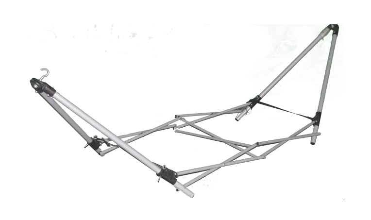 Soporte de hamaca de pie asequible portátil kelsyus de aluminio ajustable de tela Oxford