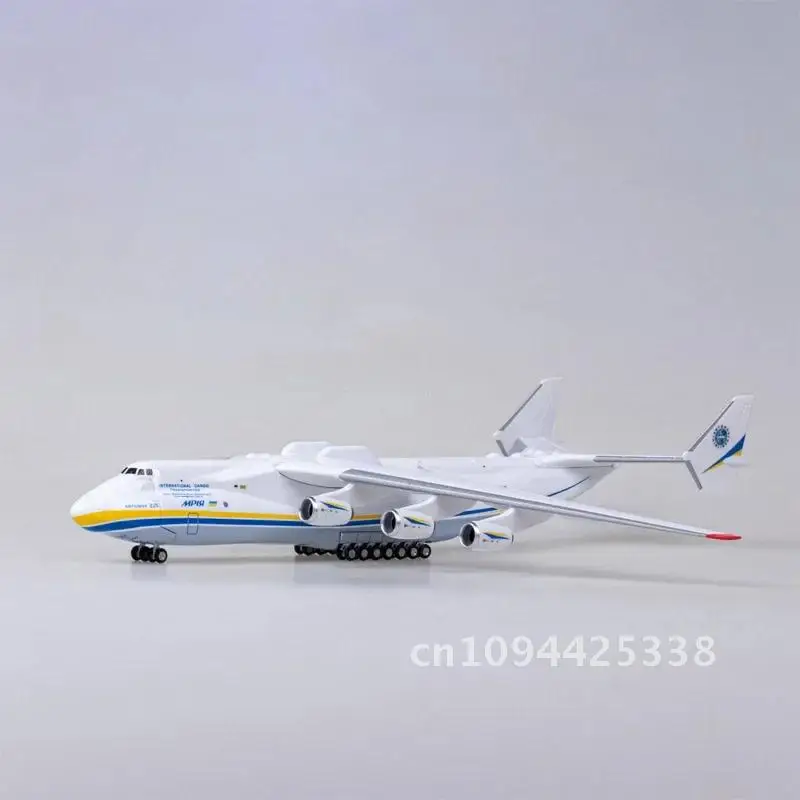 42 سنتيمتر 1/200 مقياس ل Antonov AN-225 AN225 Mriya طائرات النقل طائرة الراتنج البلاستيك نسخة لعبة مجسمة لجمع