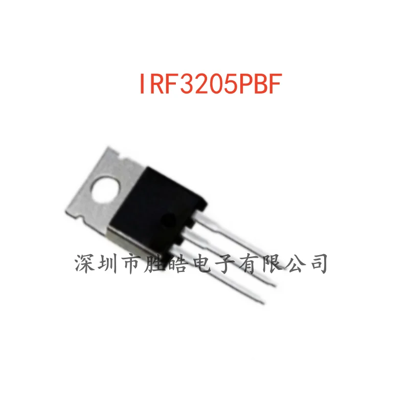 (10PCS)  NEW  IRF3205PBF   55V/110A    N-Channel   Field-Effect Transistor   TO-220   IRF3205PBF   Integrated Circuit