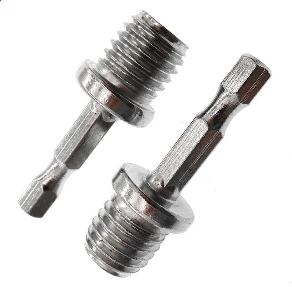 

2шт. ​ Аксессуары для головки электрической дрели, адаптер, сверлильный патрон, шестигранный 1/4, высококачественный полировальный диск