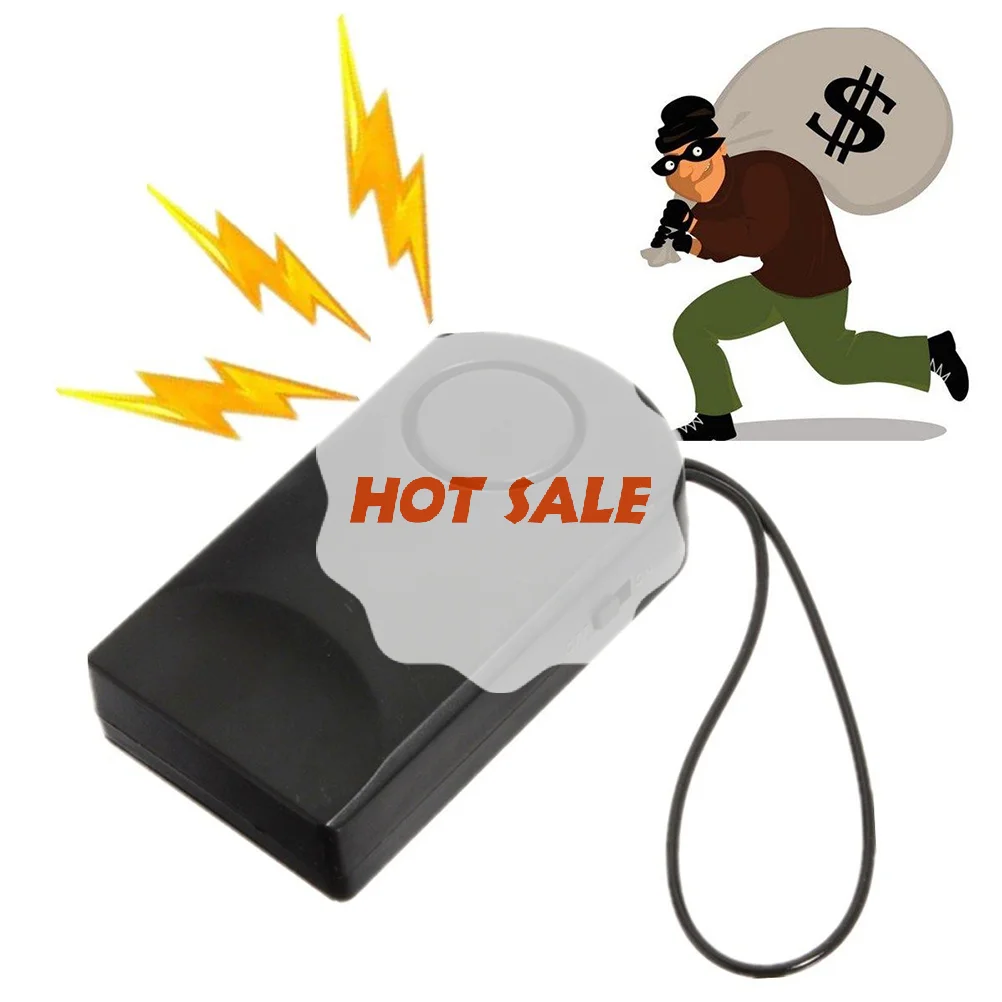 120 مستشعر لاسلكي يعمل باللمس إنذار أمان بصوت عال مقبض الباب تنبيه الدخول ضد السرقة #1