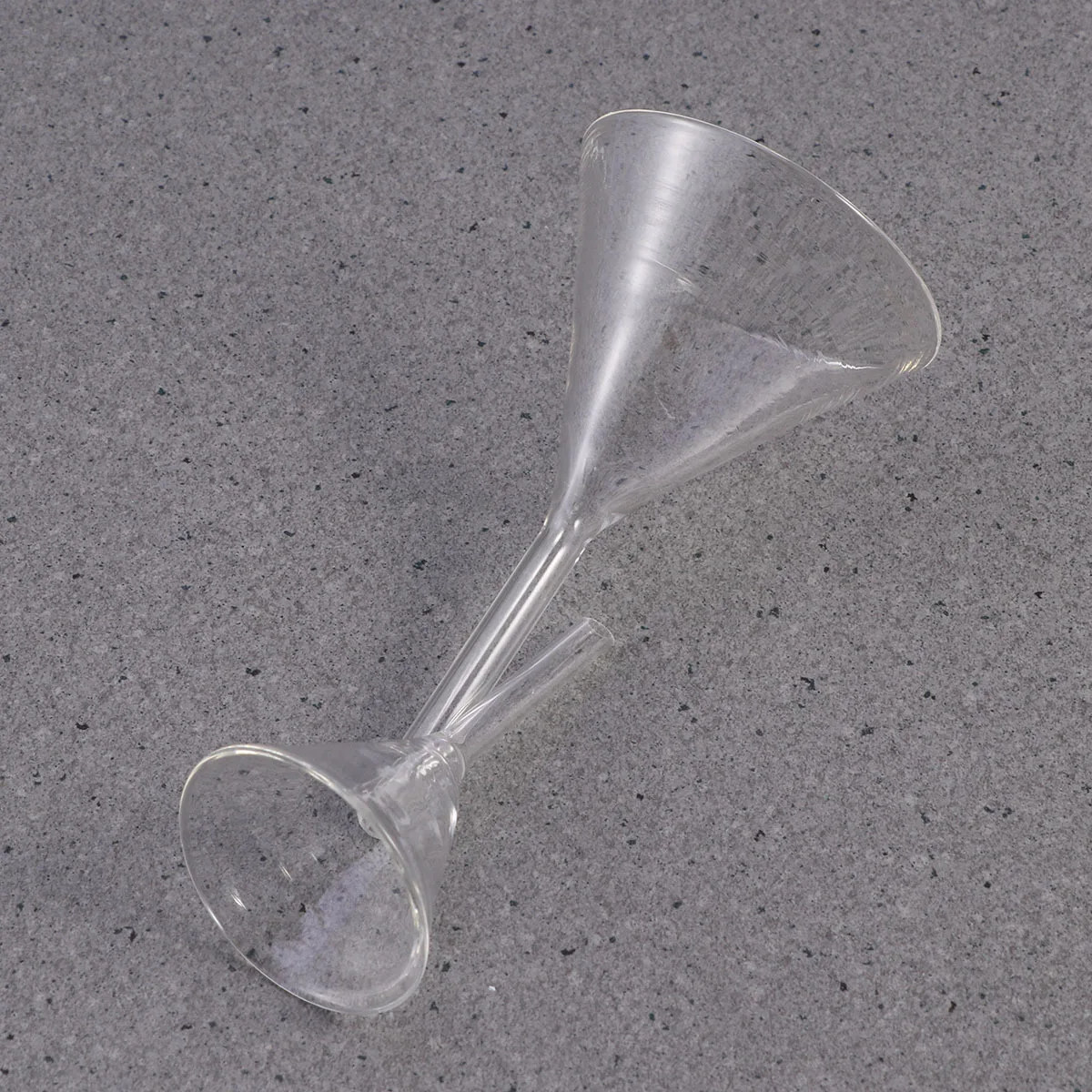 

5Pcs Triangle Funnel Made of Glass Material Professional Solid Feeding Funnel 50Mm for Chemistry Lab Liquid Or Solid Transfer