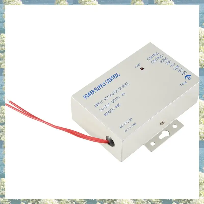 New-K80 Deurtoegangssysteem Elektrische voeding Controle DC 12V 3A Miniatuur Power/Elektrisch slot Power/Toegangscontrolesysteem