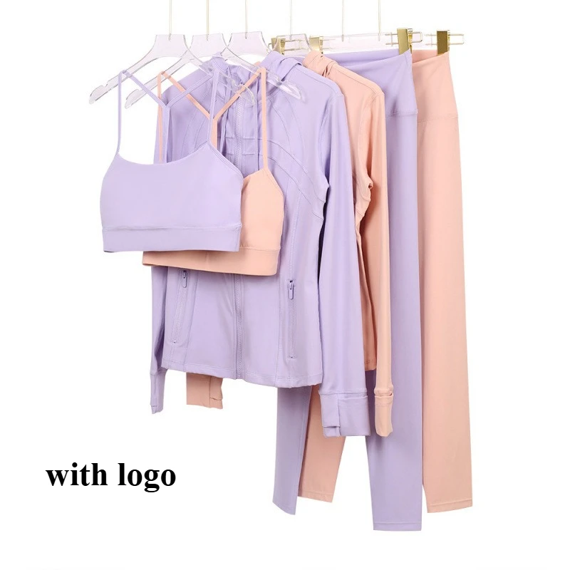 

Premium 3-in-1 Workout Set for Women, Buttery Soft 9“ Legging, Supportive Fitness Bra, Lightweight Hoodie, Gym & Yoga Outfit