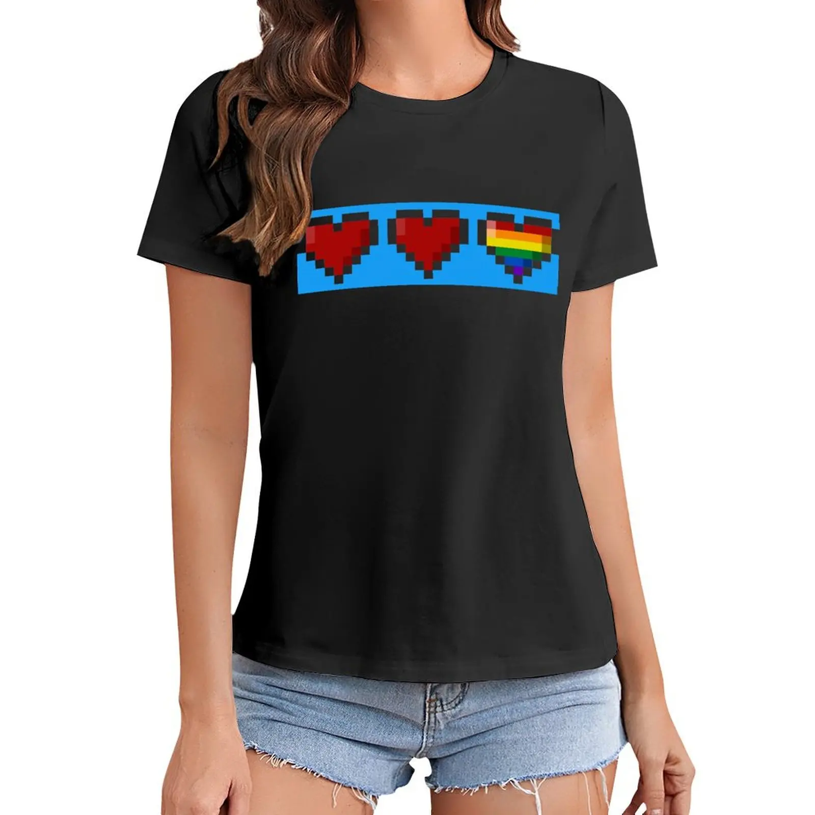 

gamer pride T-Shirt vintage clothes tees new edition Women t-shirts