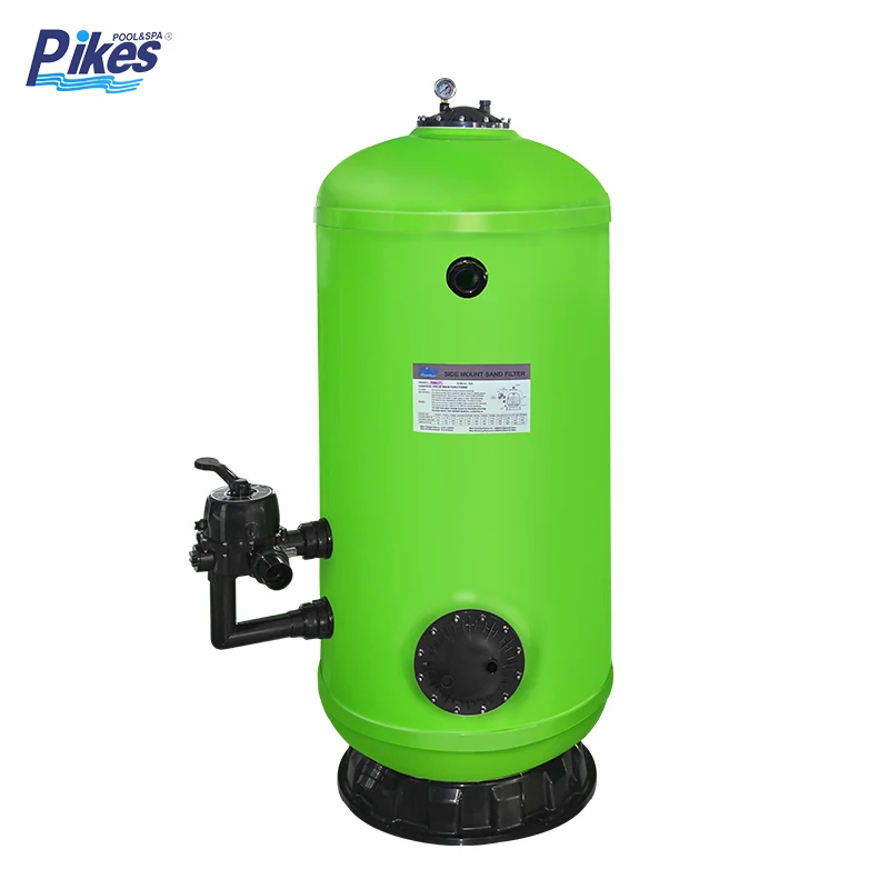 Pikes GFD650 Non-corrosive Gel-coated Fiberglass Sand Filter Cleaner Treatment Side Mount Deep Bed Swimming Pool Gel Sand Filter