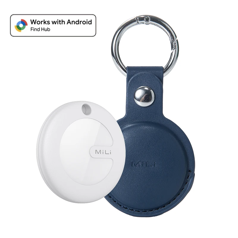 MiLi MiTag Go Bluetooth Tracker voor Android Anti-verloren apparaat Item Finder Intelligente locator Werkt met Google Find Hub Smart GPS