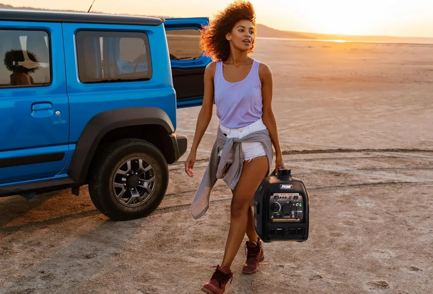 4000W Portable super-quiet Dual Fuel & Parallel Capability, RV-Ready, CARB Compliant