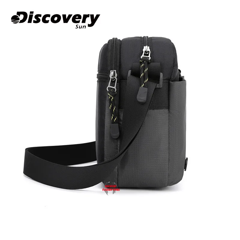 DISCOVERY-SUN crossbody bag, leisure multifunctional small travel bag, fashionable nylon shoulder bag, youth multiple pocket bag