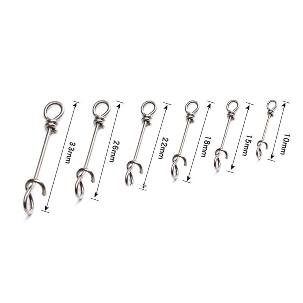 موصل دوار من الفولاذ المقاوم للصدأ ، 50 ، خطاف صيد ، موصل برميل ، ملحقات للمياه العذبة والمياه المالحة