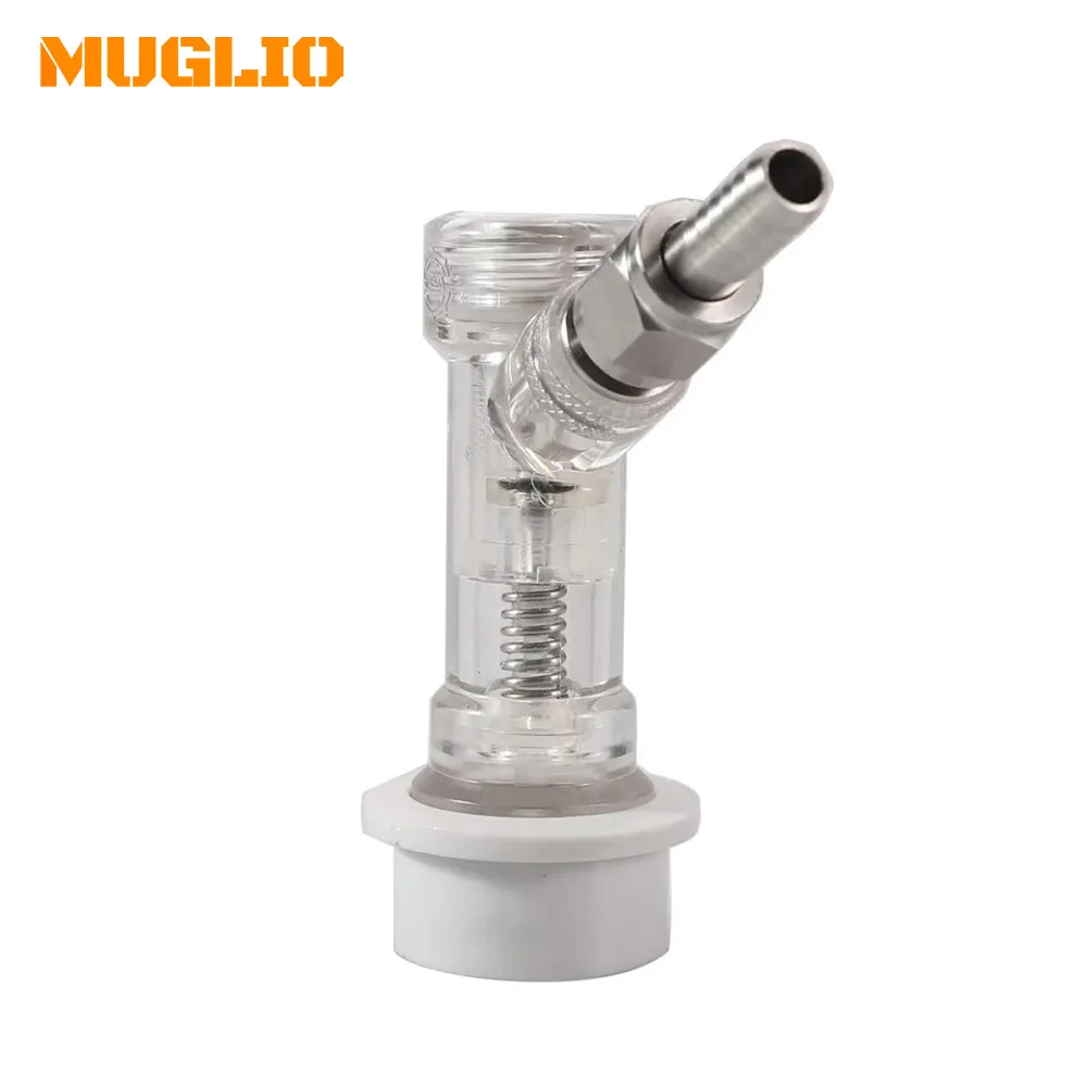 Home Bar Beer Brewing Cornelius Keg Quick Disconnect Ball Lock Gas Disconnect MFL with 5/16 Swivel Nut  for Homebrewing Lover