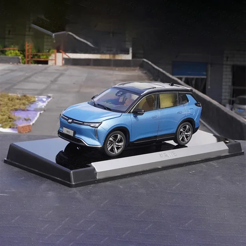 High Simulation 1:18 WELTMEISTER WM W6 Electric SUV Diecast Model For Collection Decoration Toy Gift Souvenir Display