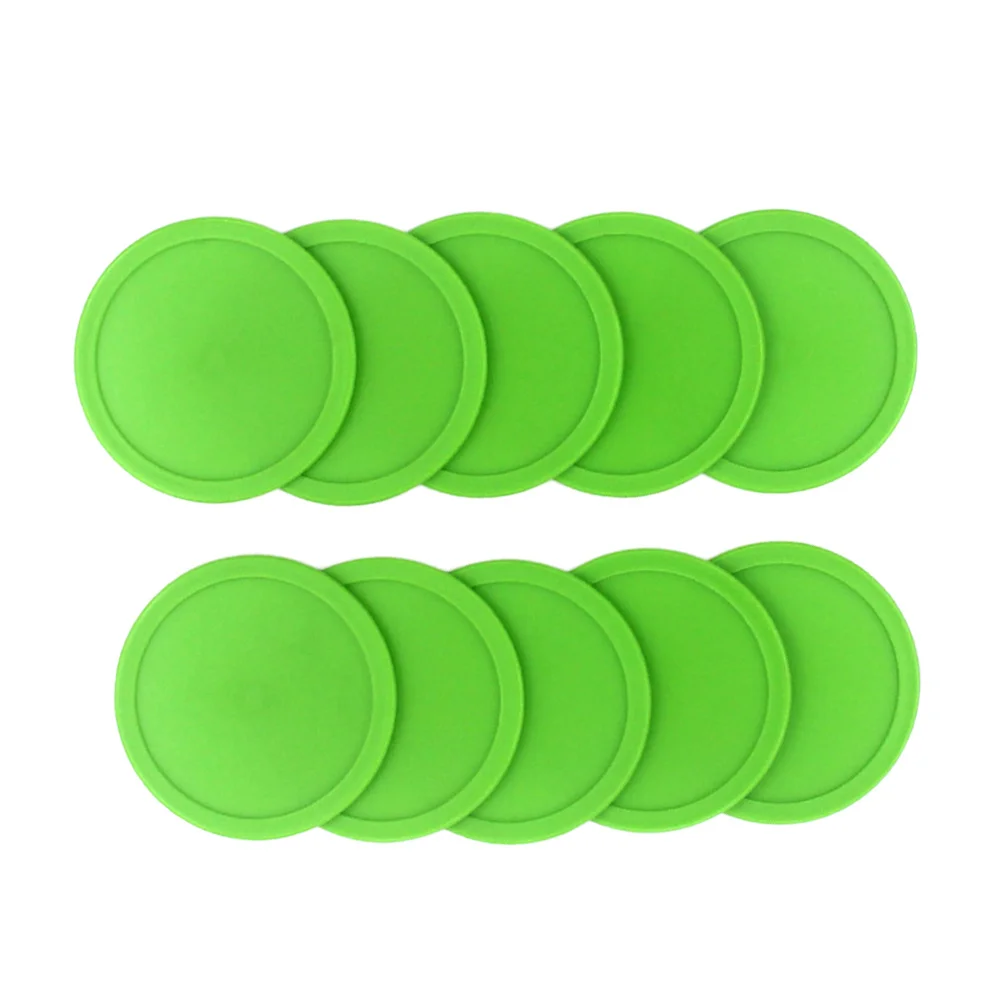 

30Pcs Air Hockey Pucks Replacement Set Standard Size Hard Non-Brittle Material Fast Gliding Bottom Air Hockey Table Supplies