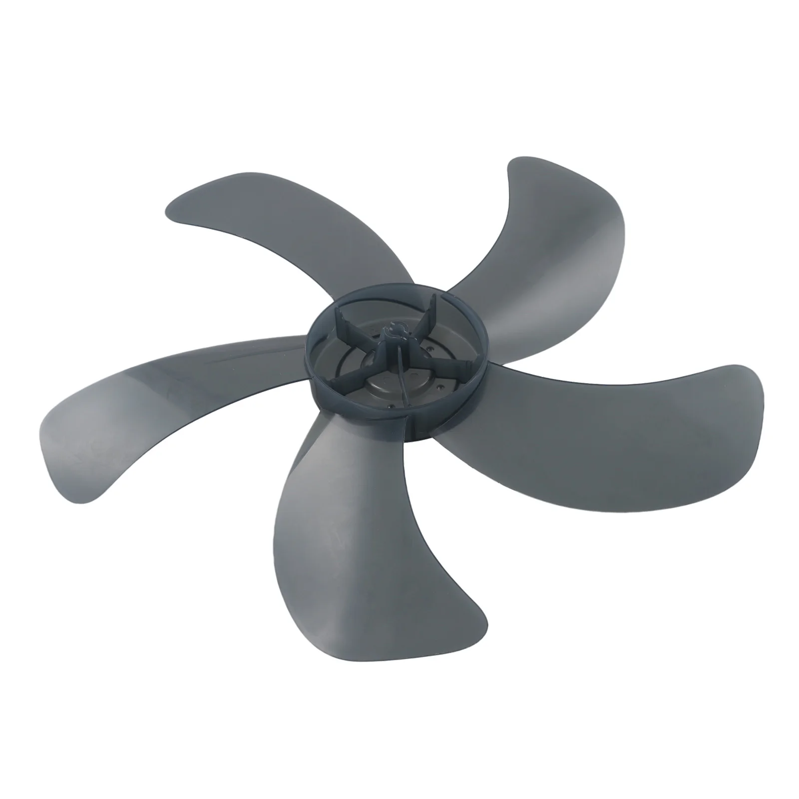 Efficient 16 Inch Fan Blade with Nut Cover for Household Fans Five Leaves Design for Powerful Cooling Performance