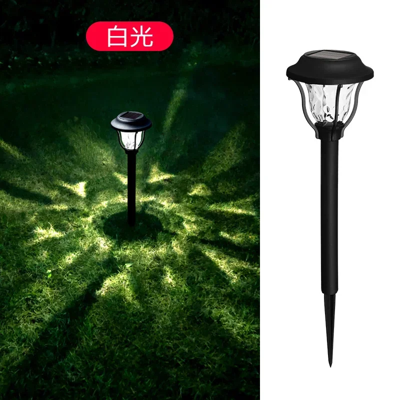 الطاقة الشمسية في الهواء الطلق مصباح حديقة المنزل فناء حديقة جو الديكور مصباح الليل الصغيرة فيلا المشهد الطابق إدراج مصباح