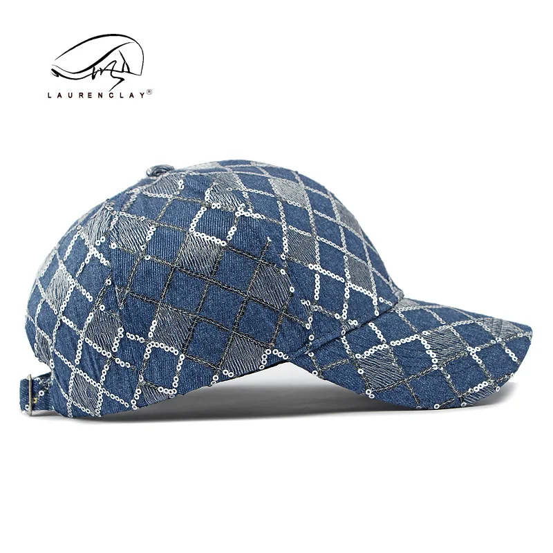 Sequins Baseball Cap Hard Top Women's Outdoor Sun Protection Sun Hat Traveling And Shopping Leisure All-matching Peaked Cap