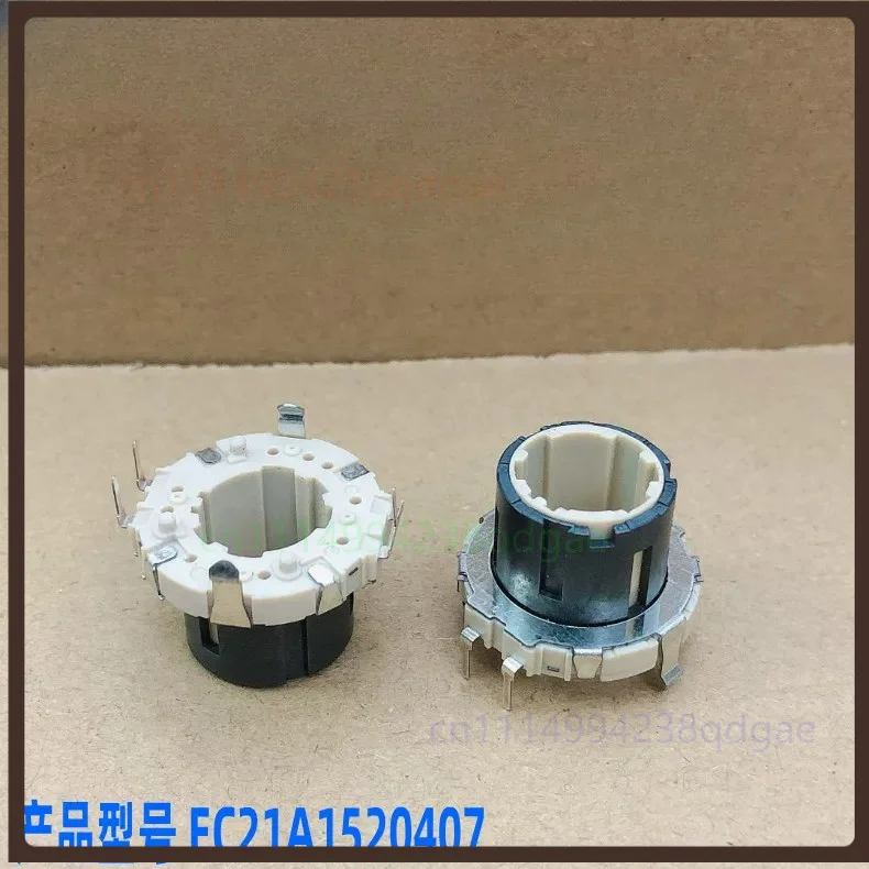 1PCS For ALPS EC21A1520407 Automotive Hollow Encoder 3Pin 30Position 15Pulse 360Rotate For Car CD Radio Navigation Repair