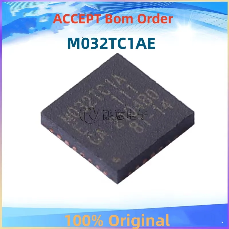 2Pcs 100% NEW Original M032TC1AE MINI57TDE NPCA110BA0YX QFN-32 Brand New Original Chips Ic