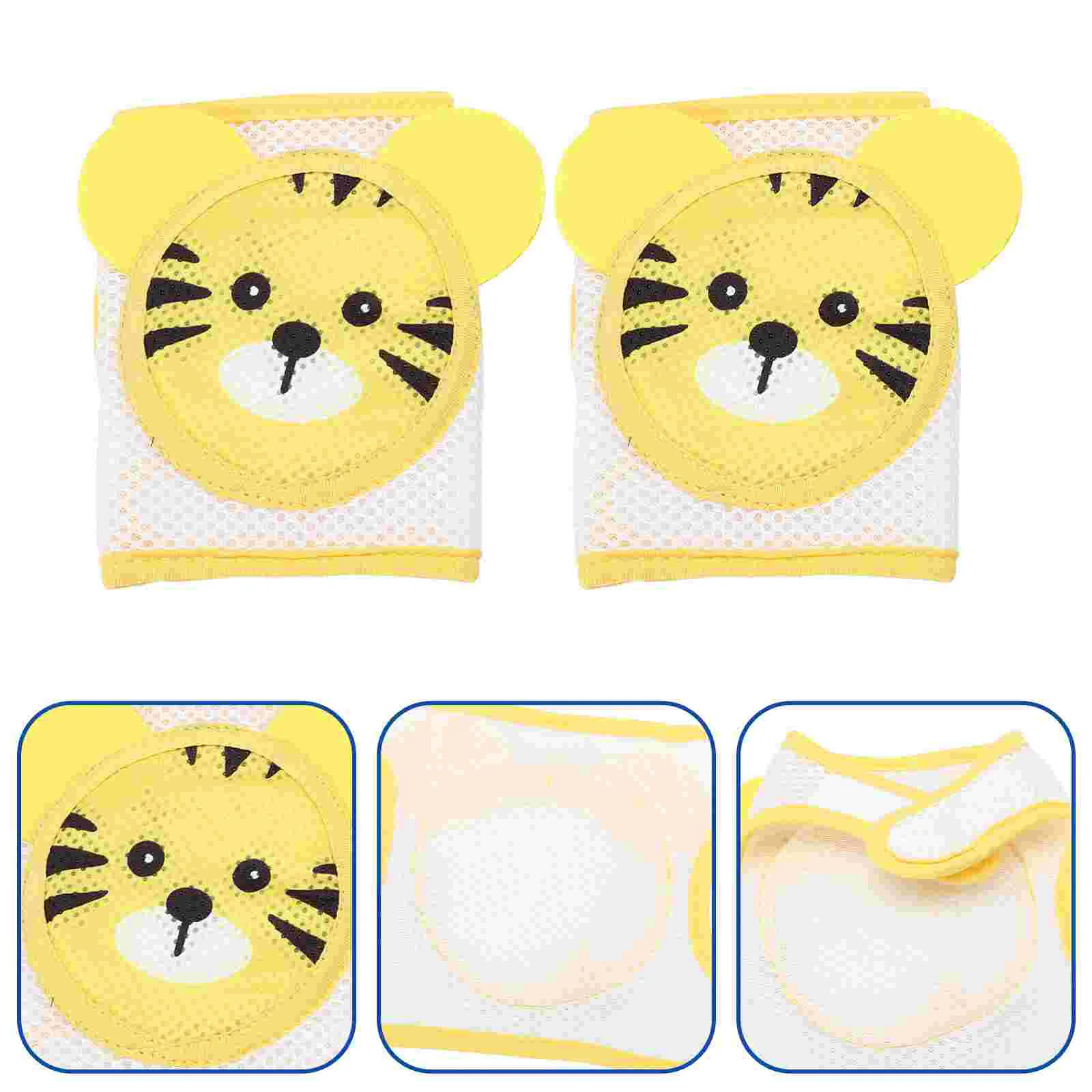 2 Pcs Knee Pads Sleeve for Baby Crawling Kids Unisex Toddler Protectors Non-slip