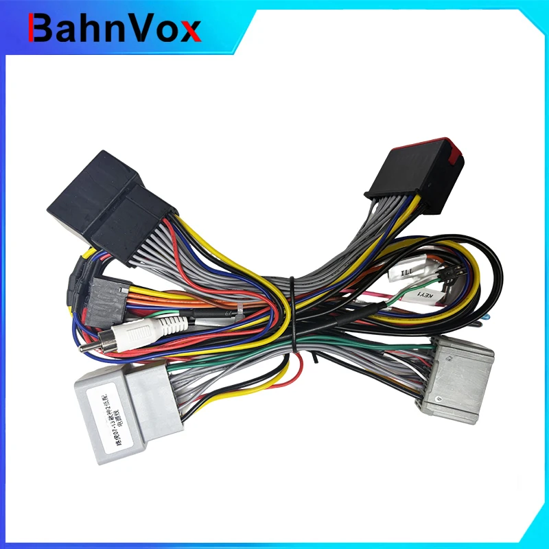 

Bahnvox Android Stereo Car Radio 16 pin wire harness Power Plug cable For Land Rover Freelander 2 LR2 2007-2013 Low Config