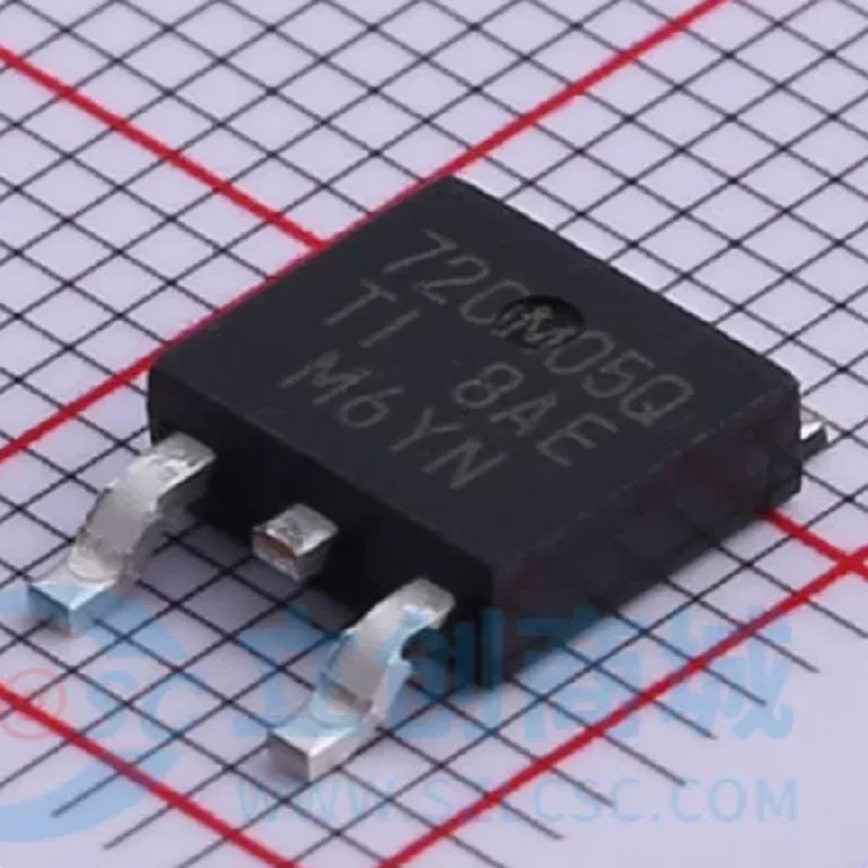 Integrated Circuits (ICs) TL720M05QKVURQ1 Linear Voltage Regulator IC Positive Fixed 1 Output 400mA TO-252-3