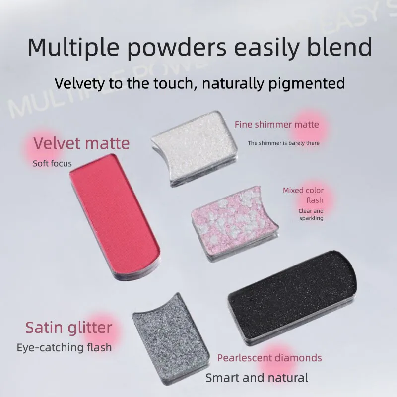 Palette di ombretti Cahill Party Ombretto della dea del colore opaco perlescente fine scintillante a lunga durata