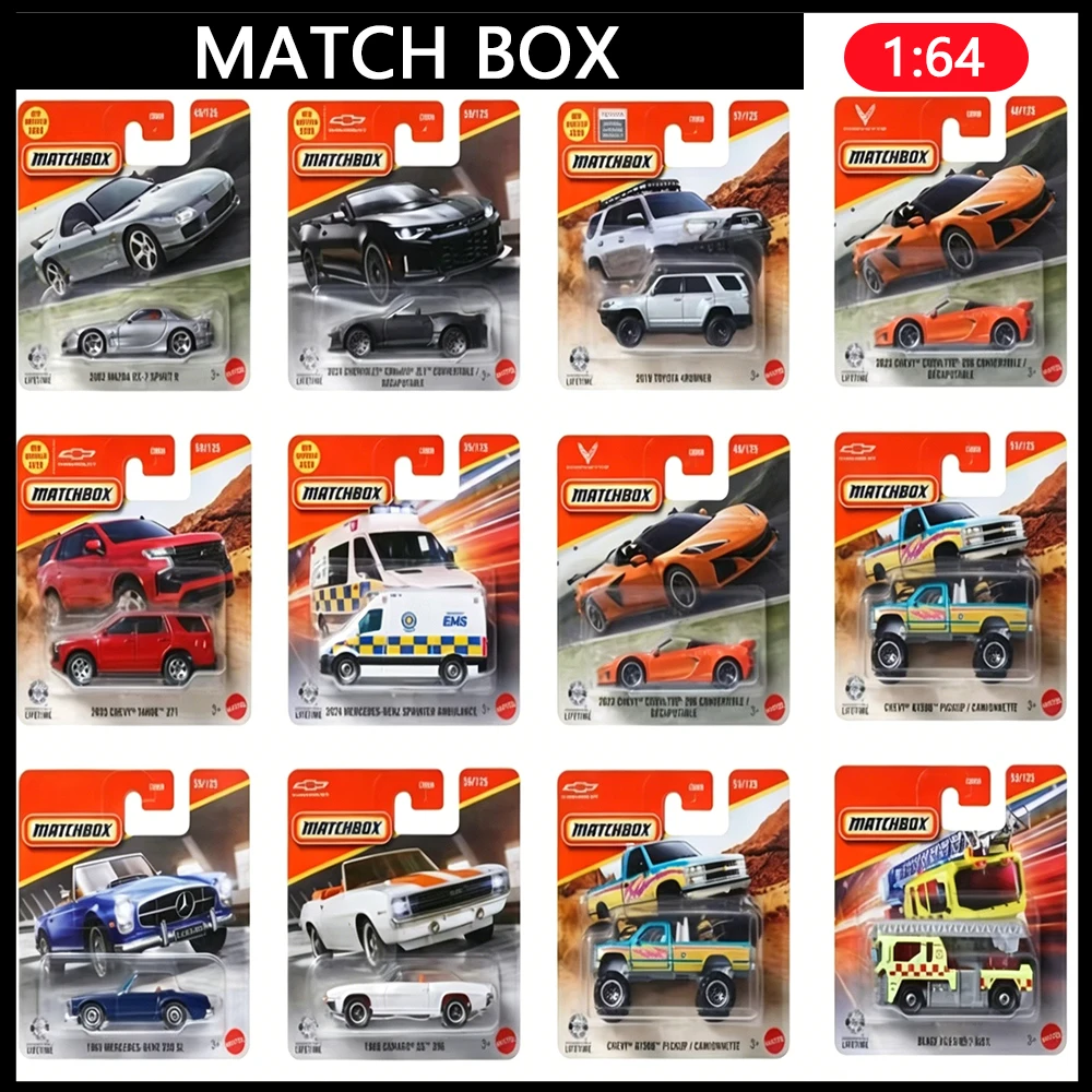 Caminhão Dodge V-Series 1940 Matchbox 1/64 Original, Modelo de Carro Diecast, Brinquedo para Meninos, Coleção de Veículos, Presente de Aniversário