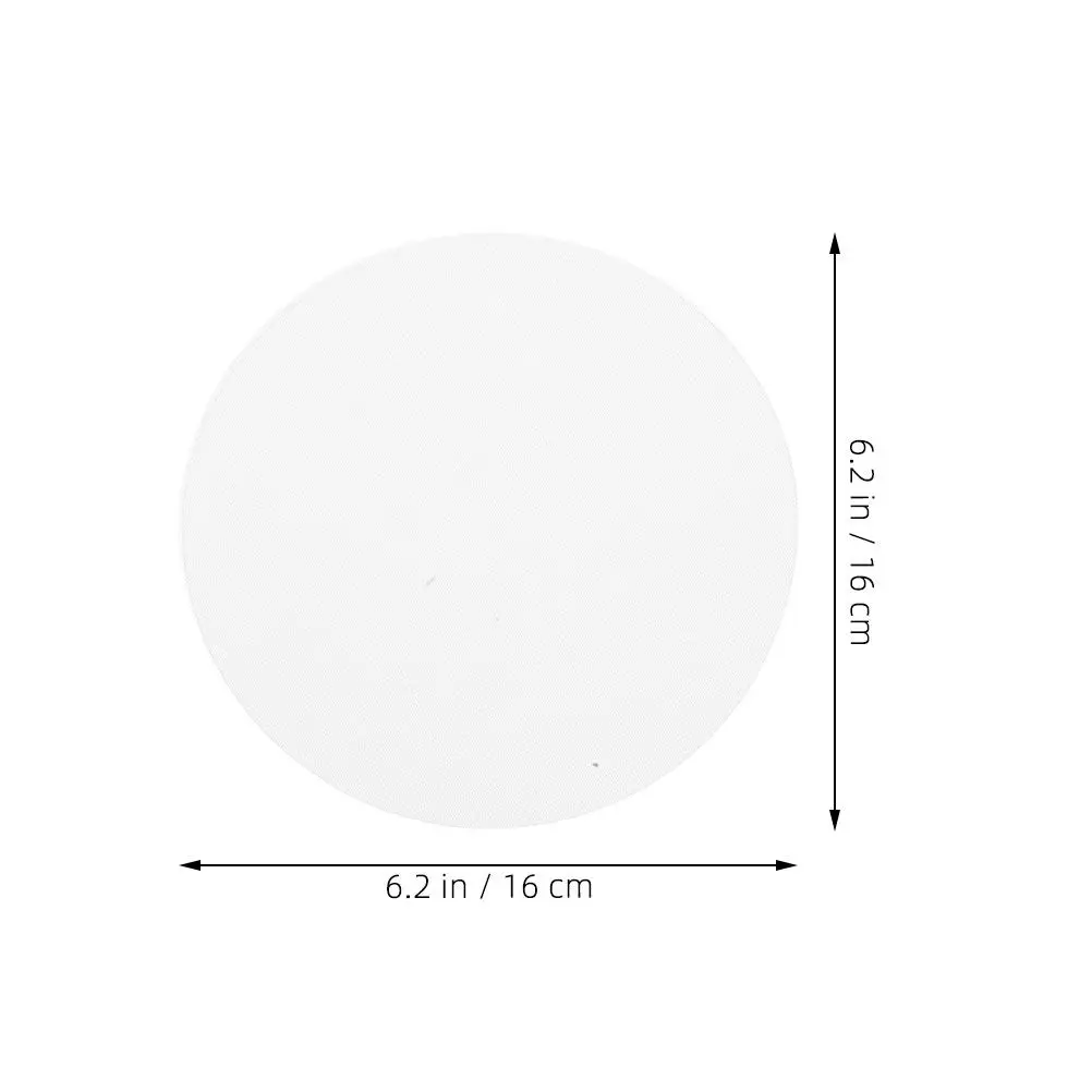 2Pcs Round Fabric Light Diffuser Cover for Spotlights Antiglare Soft Light Filtering Lamp Shade Replacement Dazzling-Proof