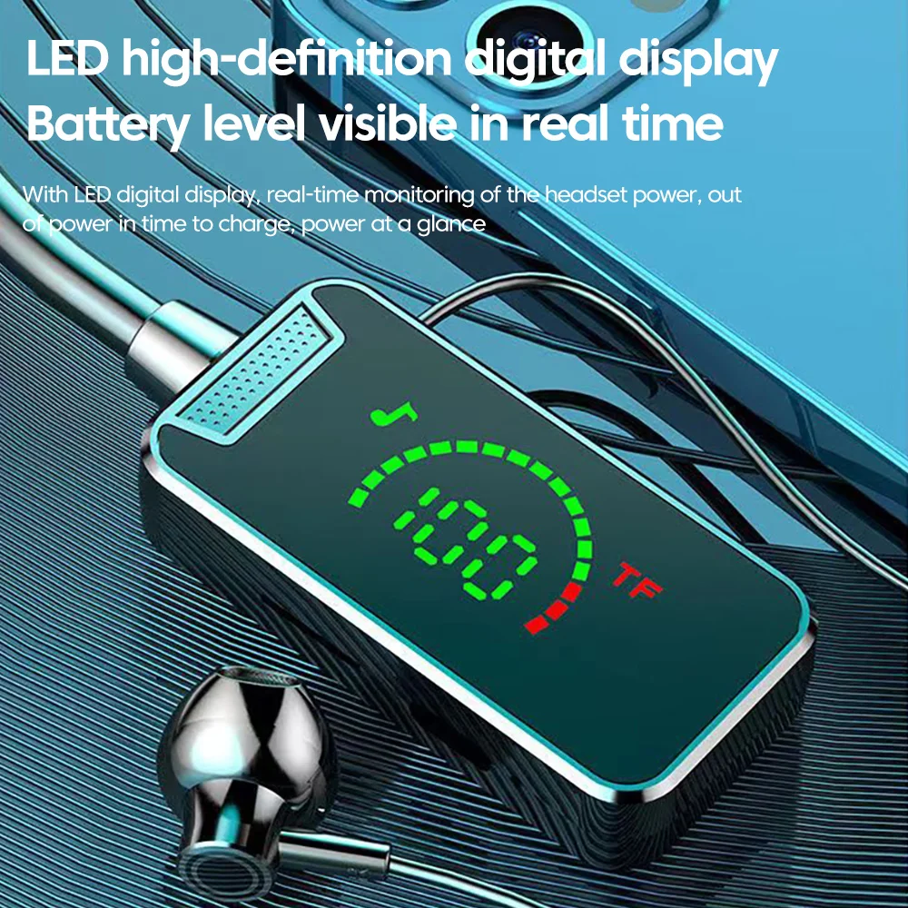 Neckband Earbuds Wi…