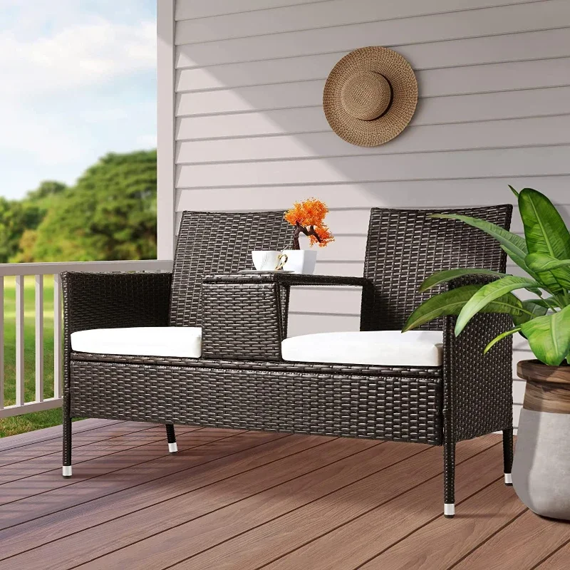 Furniture Set Outdoor Sofa Rattan Chair Outdoor Garden Rattan Patio Furniture Set For Garden Balcony Backyard