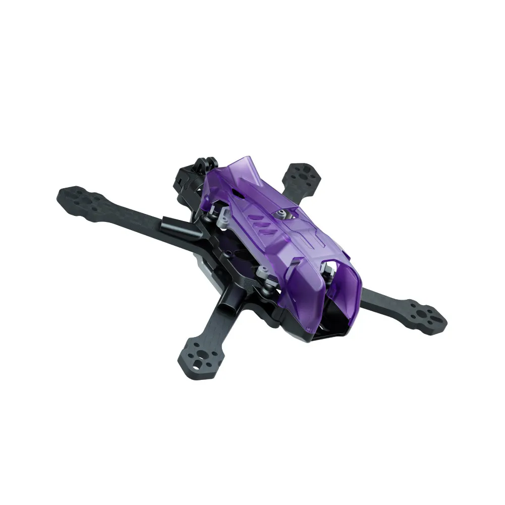 Oxbot Lumo25 2.5 Inch Carbon Fiber FPV Frame Lightweight Compact Stable Frame Compatible DJI O4 Tiny Cinewhoop Drone DIY Parts
