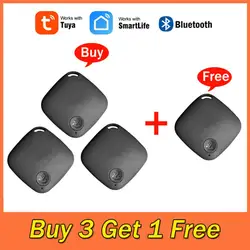 Tuya/Isearching APP Smart Anti-lost Alarm Bluetooth Mini Tag Wireless Tracker Location Record Key Wallet Luggage Bag Pet Finder