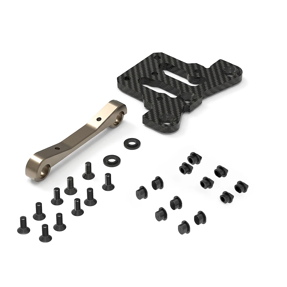 RLAARLO Rc Car EVO/DSK Parts Spindle Steering Servo Saver Spinle Mount Rear Hub Fixed Diff Axle Seat Steering Link Gear Box
