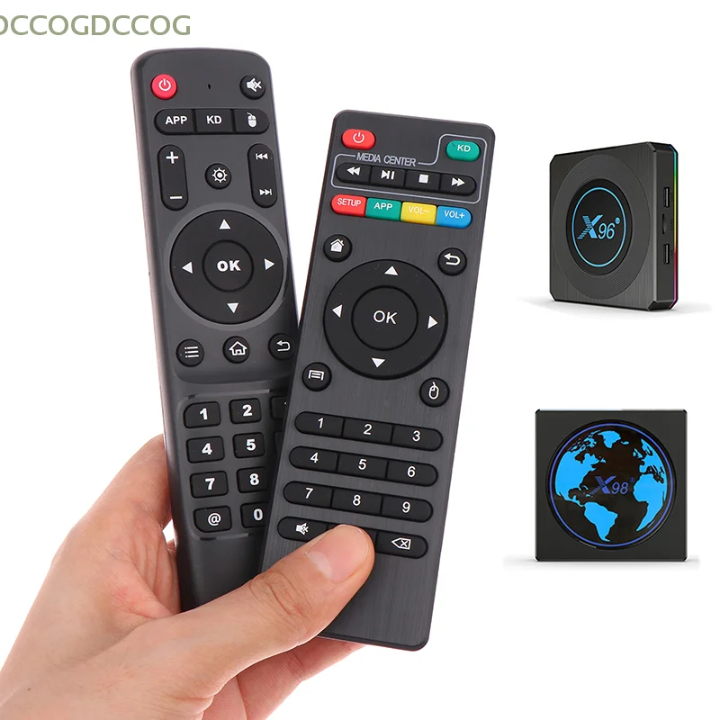 

1PC Universal Remote Control For X96x4 X98plus Android TV Box IR Controller For X96 Mini X96 X96W Set Top Box With KD Function