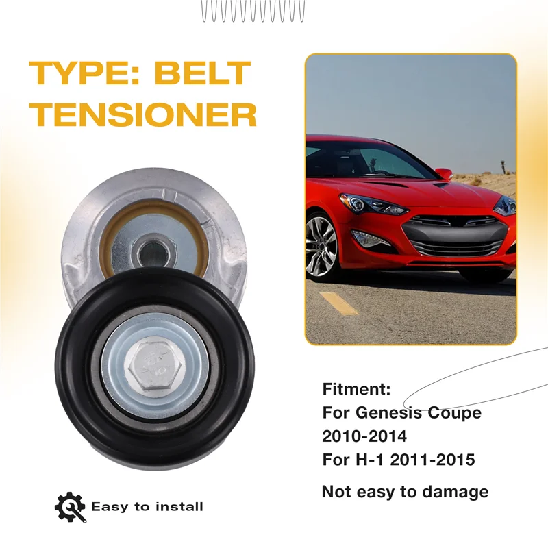 لشركة هيونداي جينيسيس كوبيه H-1 كيا حزام محرك السيارة الموتر 25281-2C000 252812C000 (2010- 2015) #4