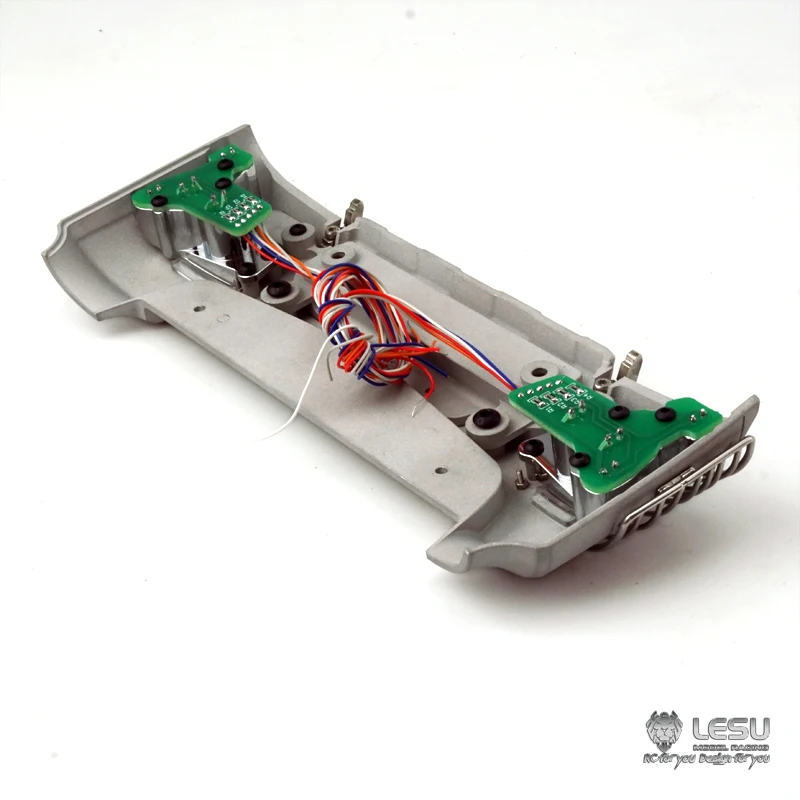 1/14 RC รถบรรทุกของเล่นไฟหน้า LESU S-1265 สําหรับ Tamiya 3363 3348 รถบรรทุก LED Spotlight โครงสร้างแผงวงจร
