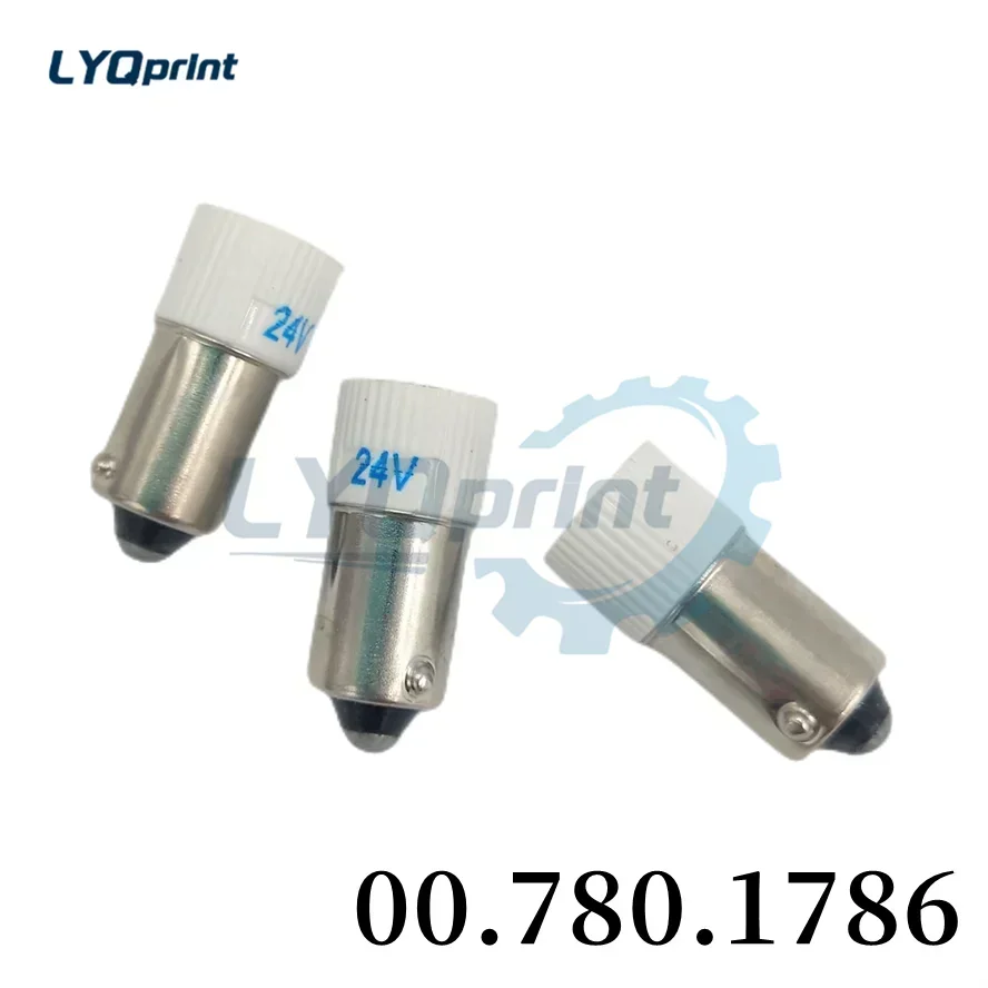 Best Quality 00.780.1786 Lmpor 24V LED Bulb For SM74 GTO52 SM102 CD102 Printing Machine For Heidelberg