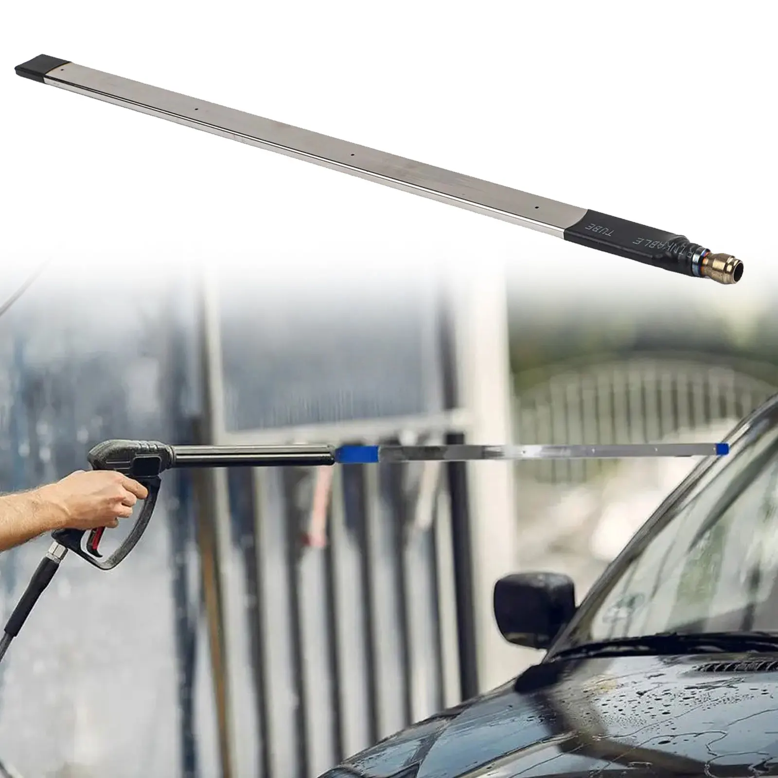 Stainless Steel Tool Car Radiator Cleaner Automotive Cleaning 40 60CM Car Radiator Maintenance Tool Vehicle Cleaner