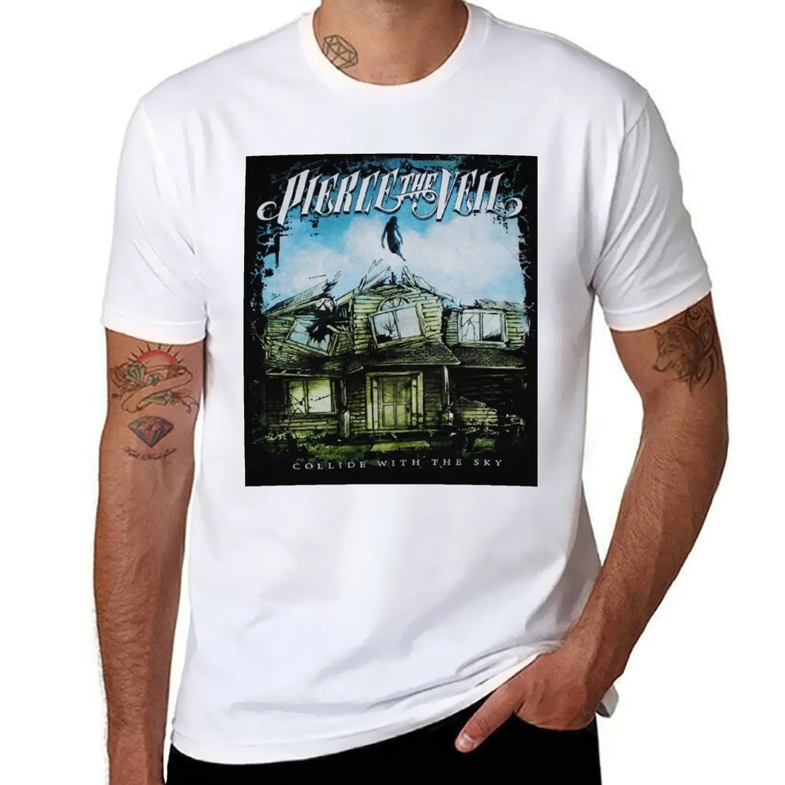 

Pierce The Collide With The Sky T-Shirt t shirt personalised anime t shirts for man T-Shirt