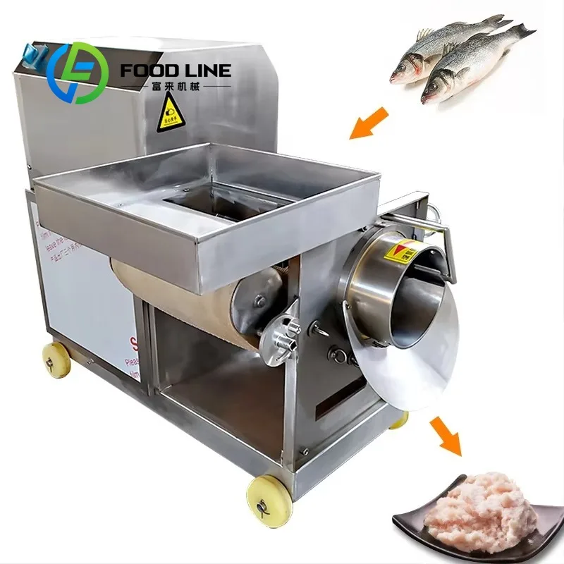 

Полностью автоматическая машина для разделения костей рыбы, мяса, комбайна, коммерческая машина для очистки костей креветок, рыбы