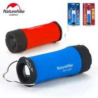 Naturehike-Outdoor Tent Light, 3 in 1 Flashlight, Camping LED, Emergency Lantern, Lantern Lamp
