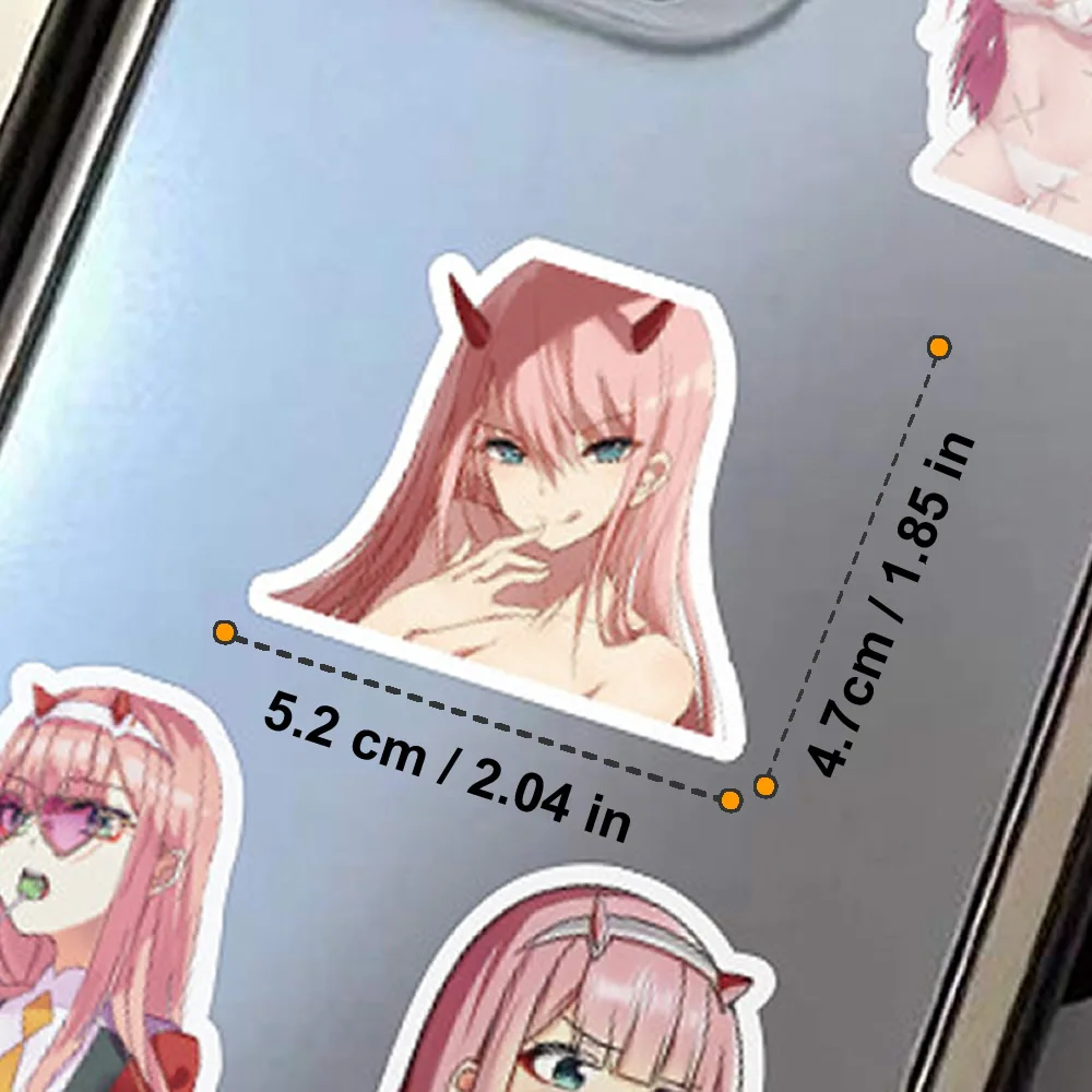 30/180pcs DARLING in FRANXX Stickers Cartoon Cute Decals Toy Stationery Guitar Phone Bicycle Laptop Luggage Car Graffiti Kids