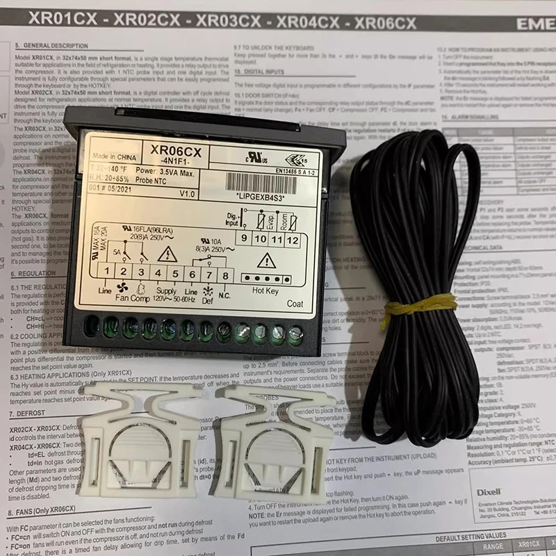 

1 шт. новый для контроллера температуры DIXELL XR06CX-4N1F1