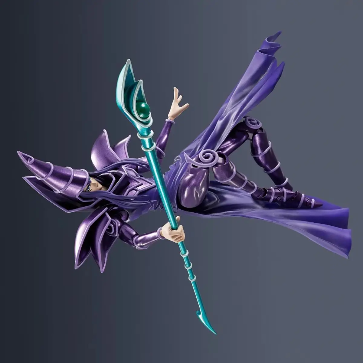 Origineel op voorraad Bandai Spirits S.H.MonsterArts Yu-Gi-Oh! Duel Monsters - Black Magician Anime Figuur Action Figure Model Speelgoed