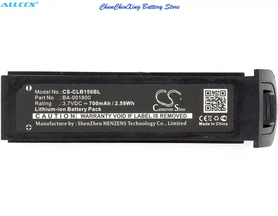 100% NEW 700mAh Battery BA-001800 for CipherLab 1560, 1562, 1564