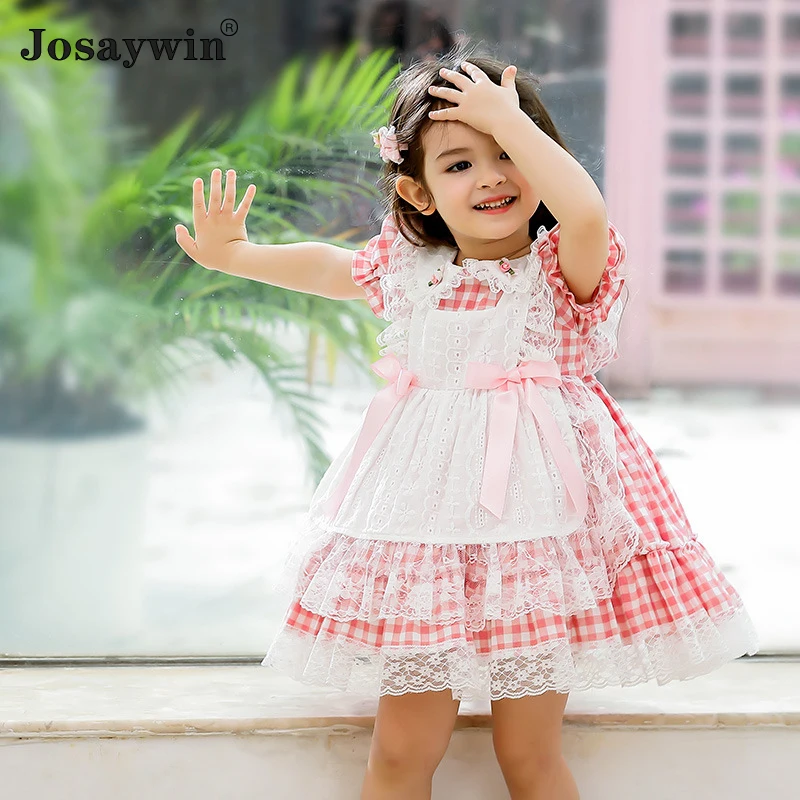 Summer Kids Dress for Girls Baby Lace Party Dress for Kids Wedding Dress Girl Casual Lolita Princess Vestidos Costume Dresses