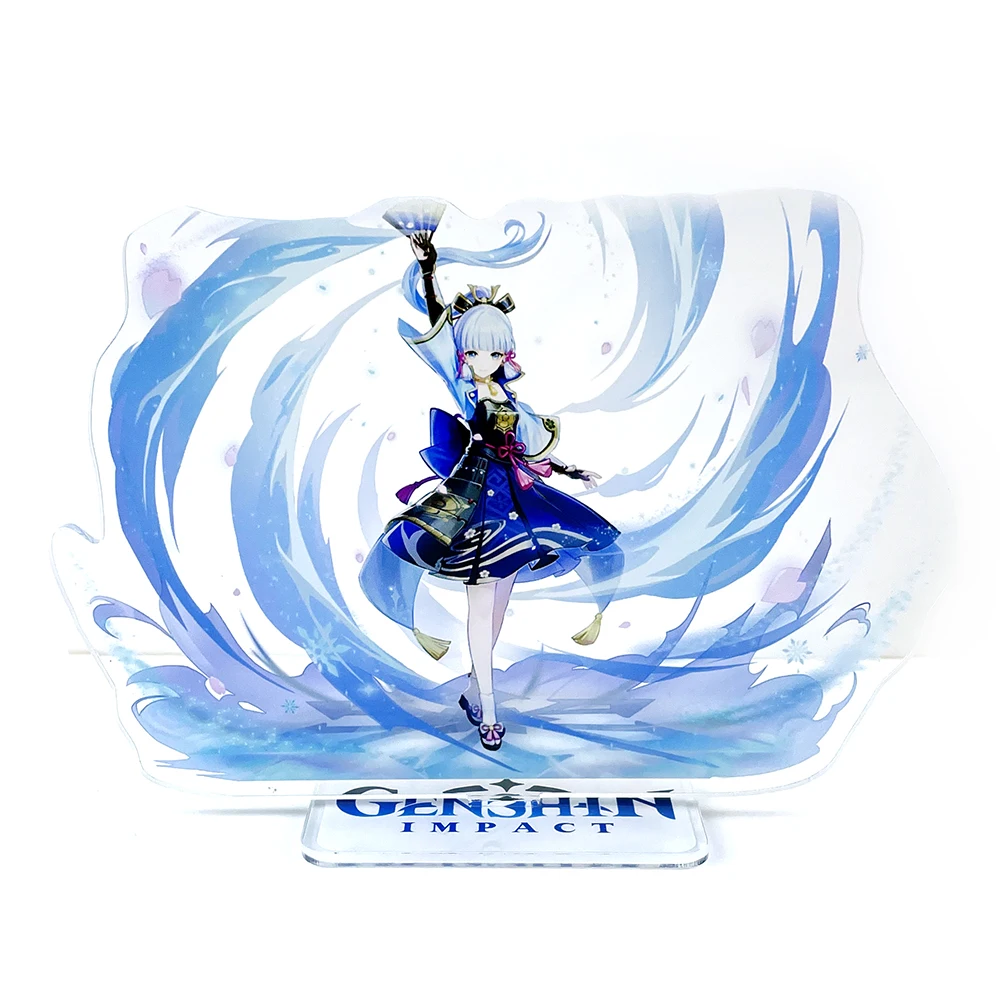 Genshin Impact Inazuma characters Raiden Shogun Kamisato Ayaka Kujou Sara Sangonomiya Kokomi acrylic standee figurines